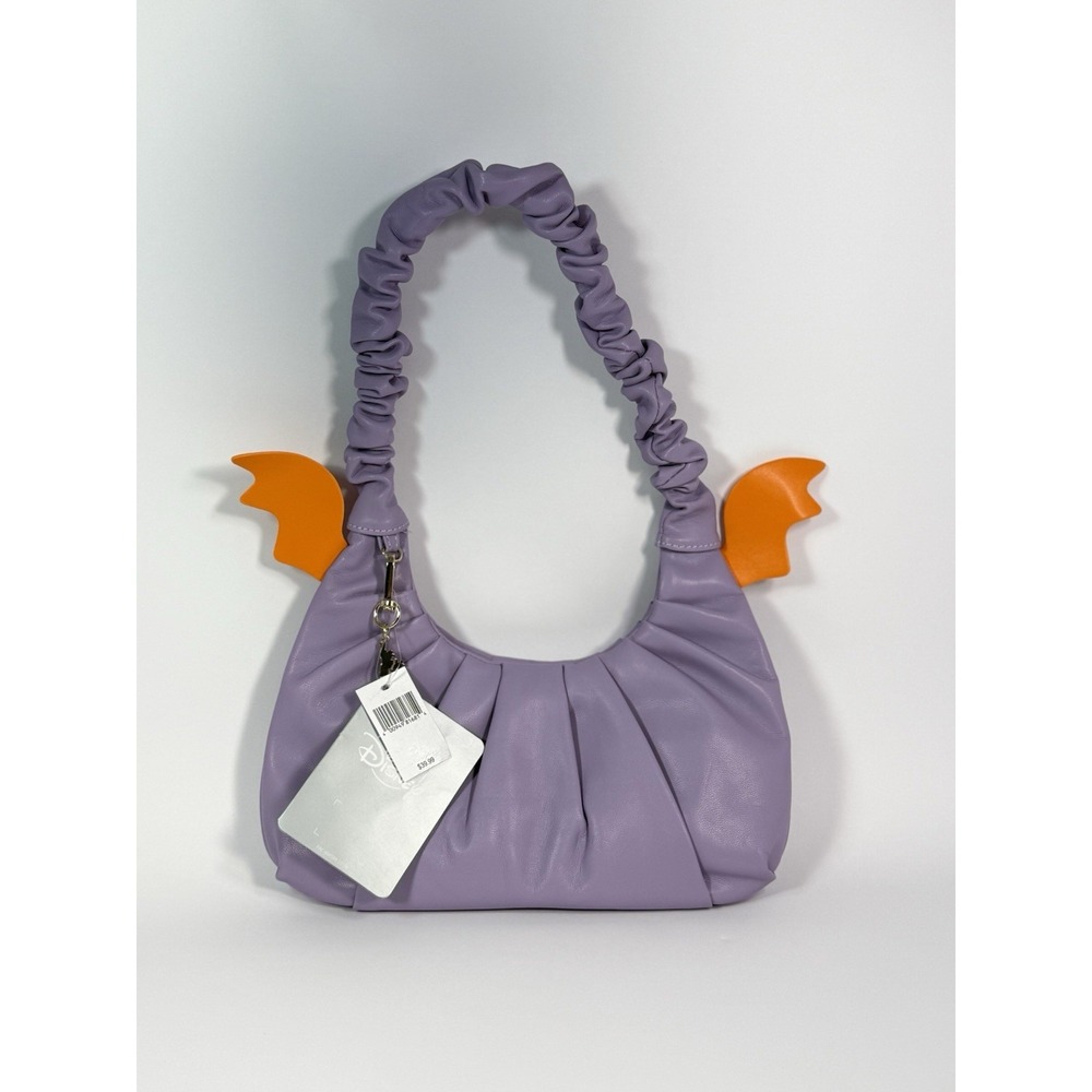 Disney Parks 2022 Epcot 40th Anniversary Figment Handbag Purse Bag Tags
